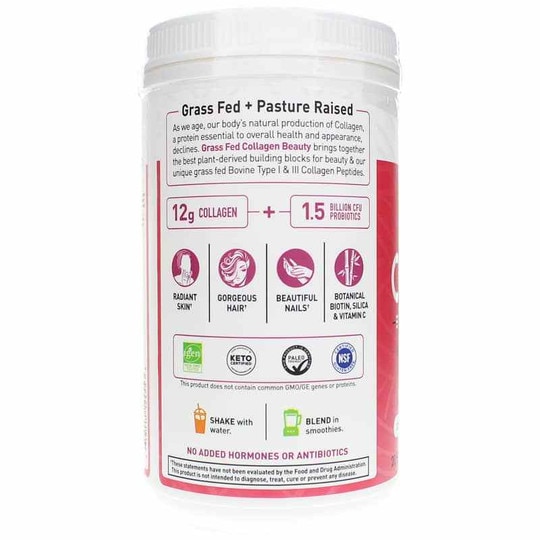 Grass Fed Collagen Beauty Powder, GOL